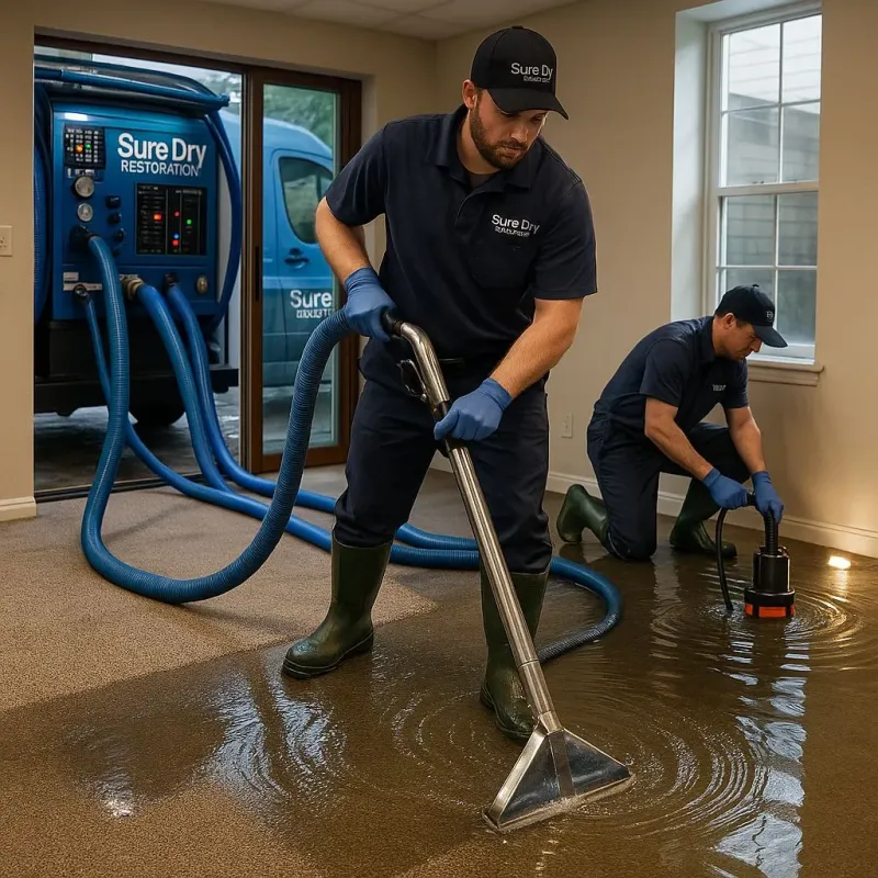 Water Extraction and Removal process in Lake Wazeecha, WI
